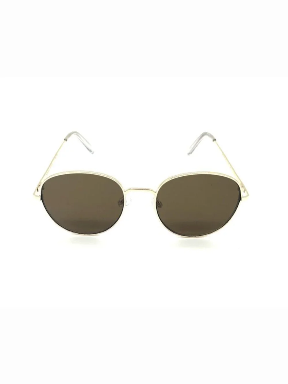 KENDALL + KYLIE Women's KKS4072 COLLINS 719 Gold Round / Gray Lens Sunglasses